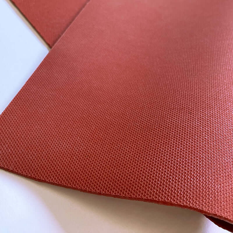 Fabric Finished Silicone Sponge (Red) TYM Seals and Gaskets