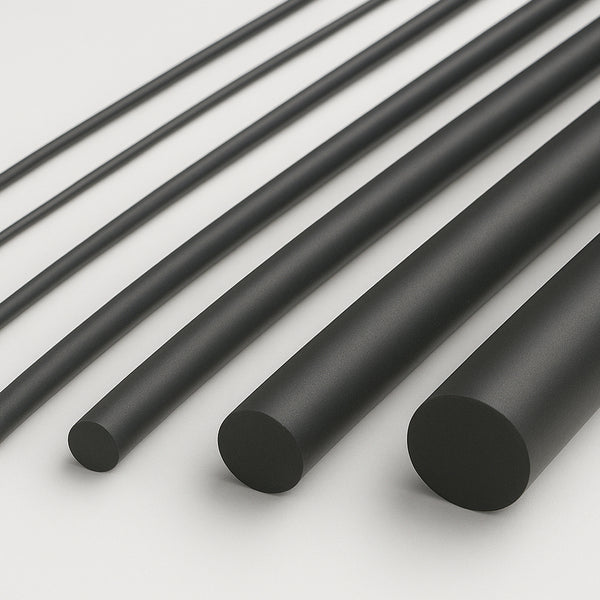 Silicone Cord Black 60 Shore