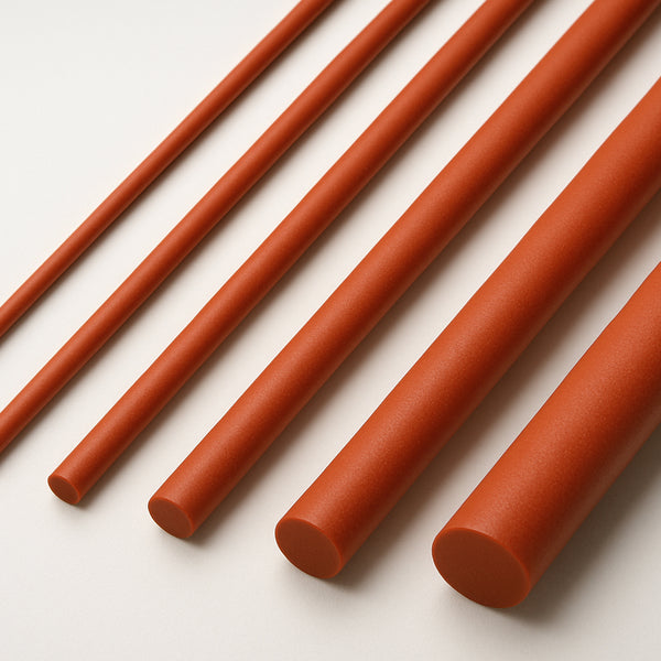 Silicone Cord Red Oxide 60 Shore
