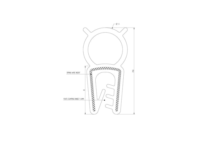 Silicone Edging Strip