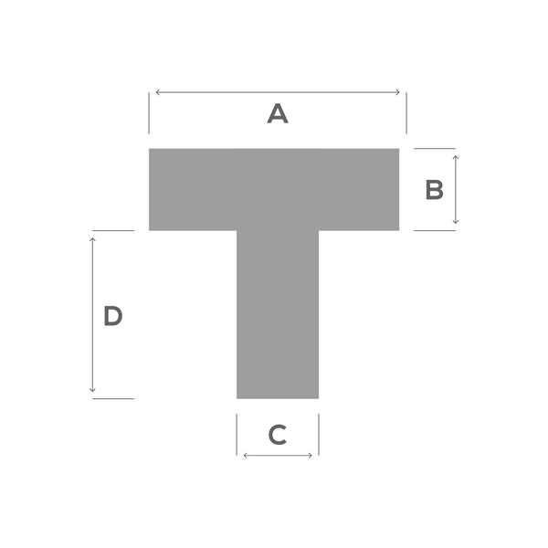 Silicone T Sections