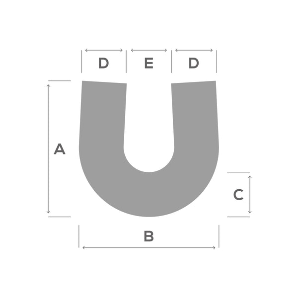 Silicone U Sections